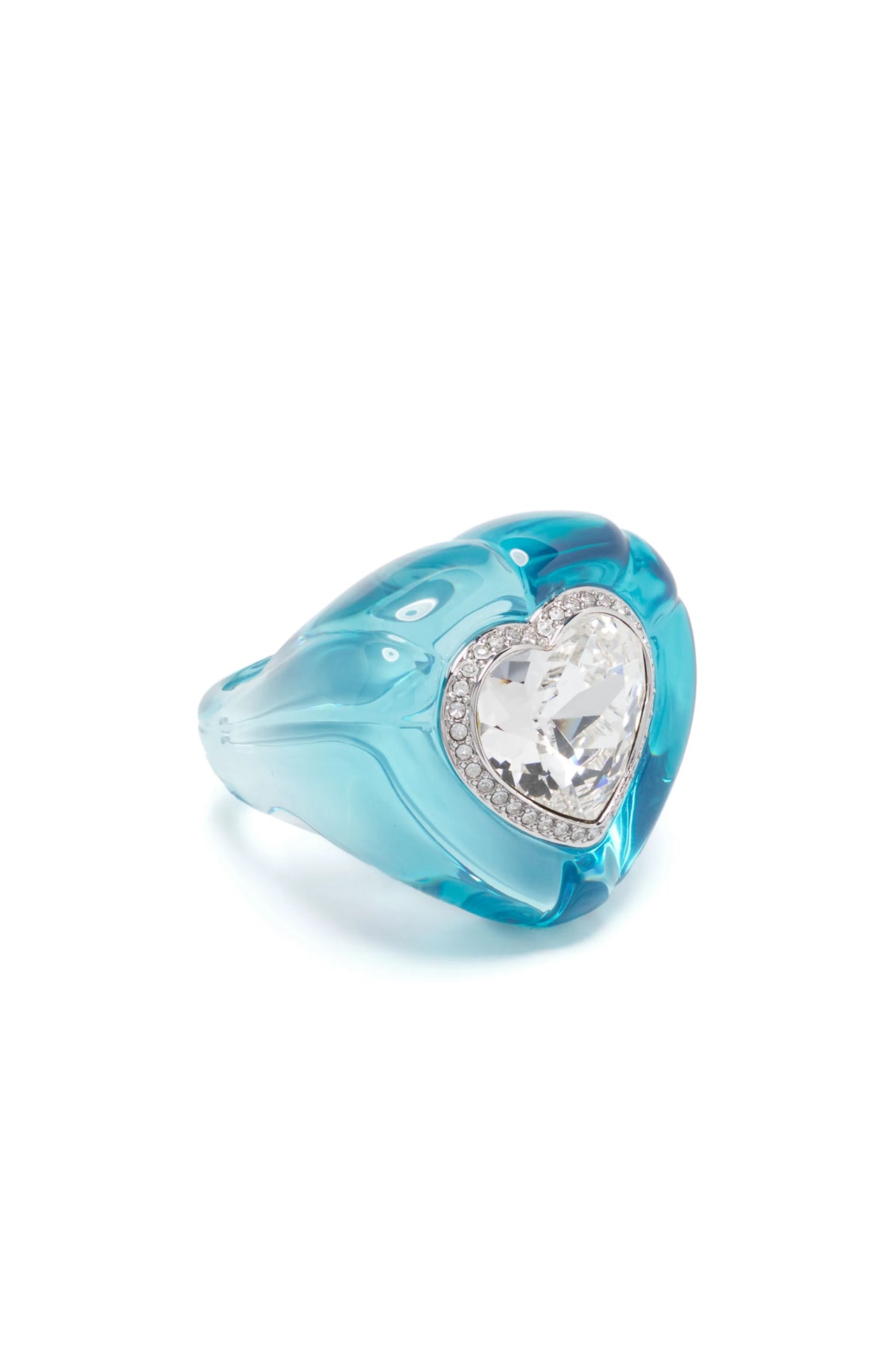 Anillo Swarovski Dulcis en forma de corazón