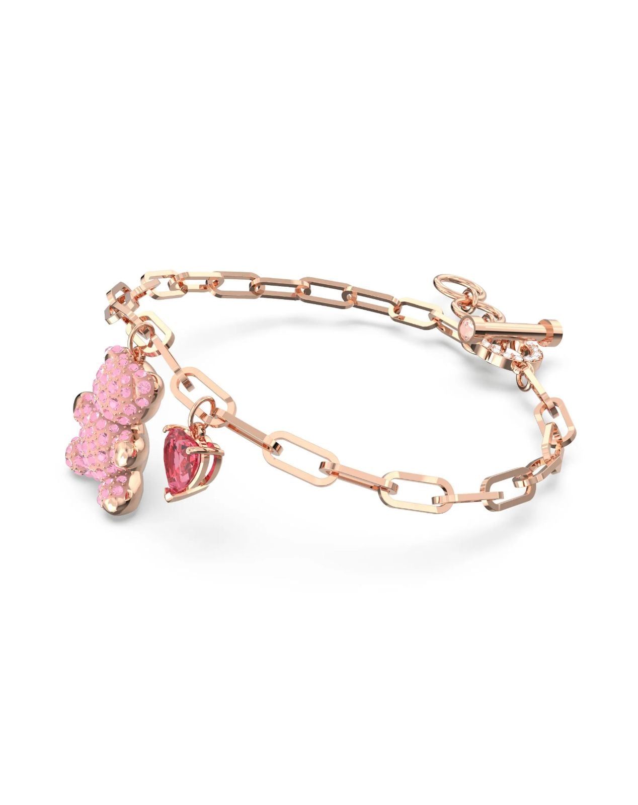 Pulsera Swarovski Teddy Rosa