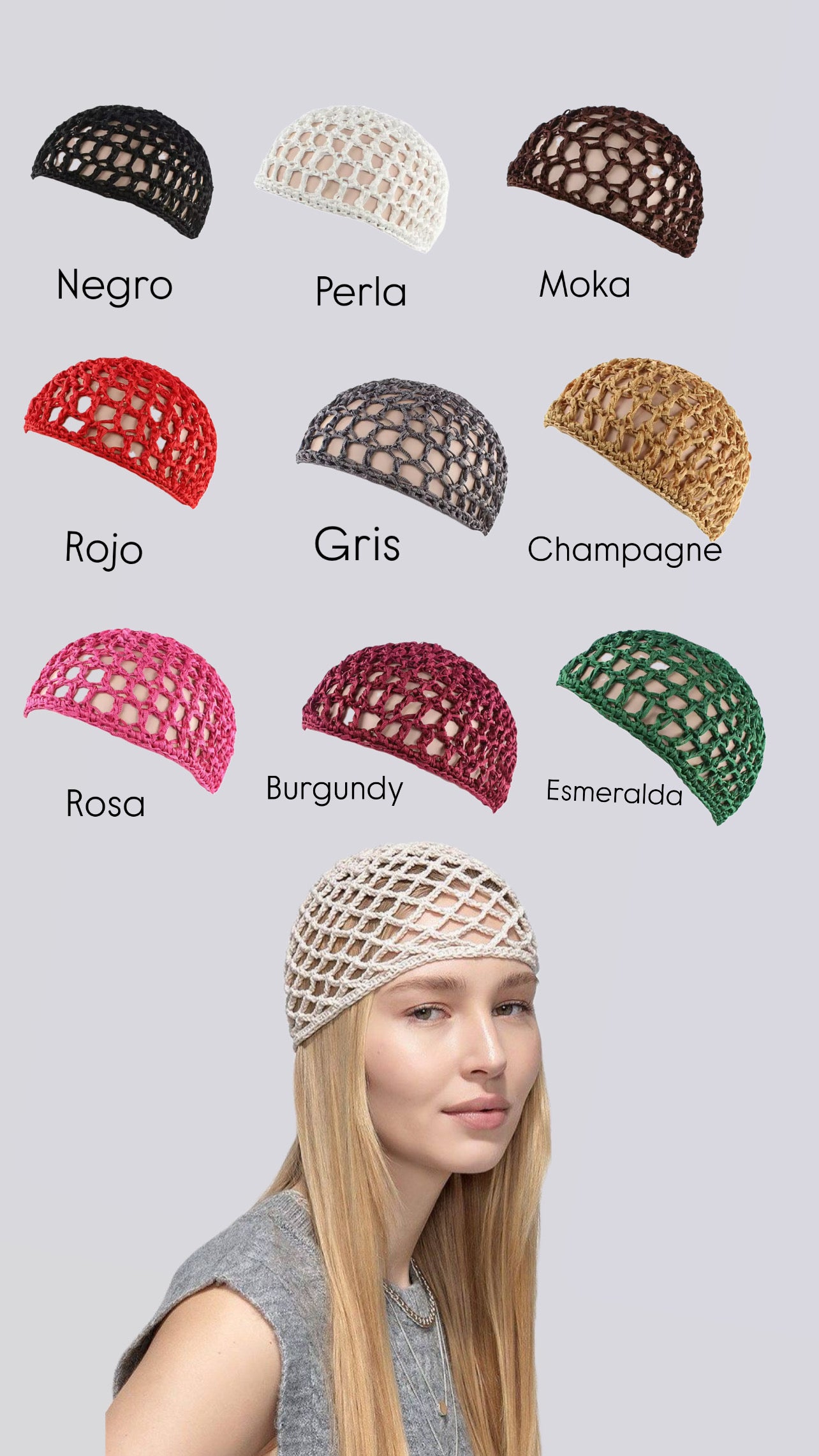 Mesh hat