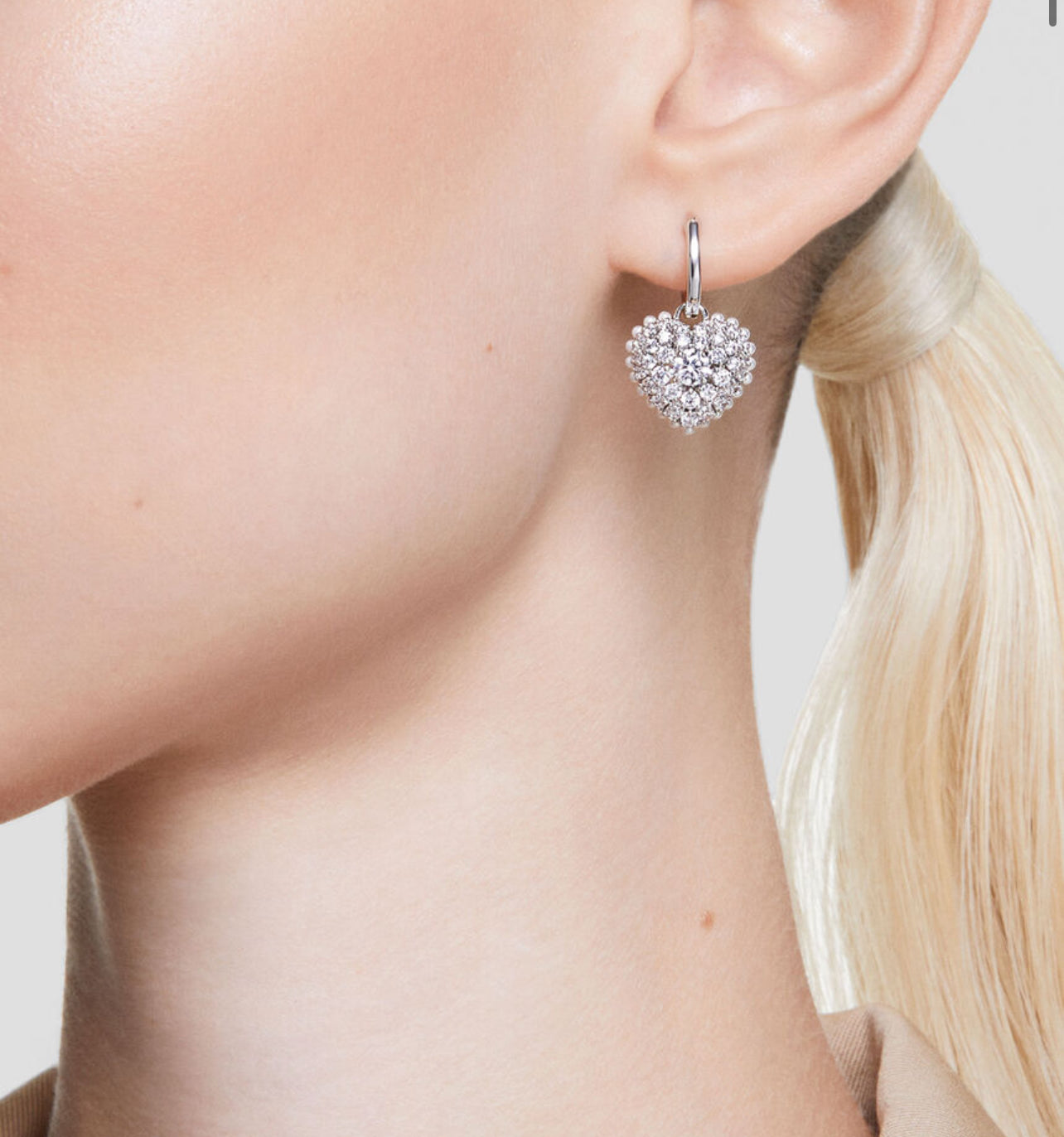 Aretes Swarovski Hyperbola Corazón