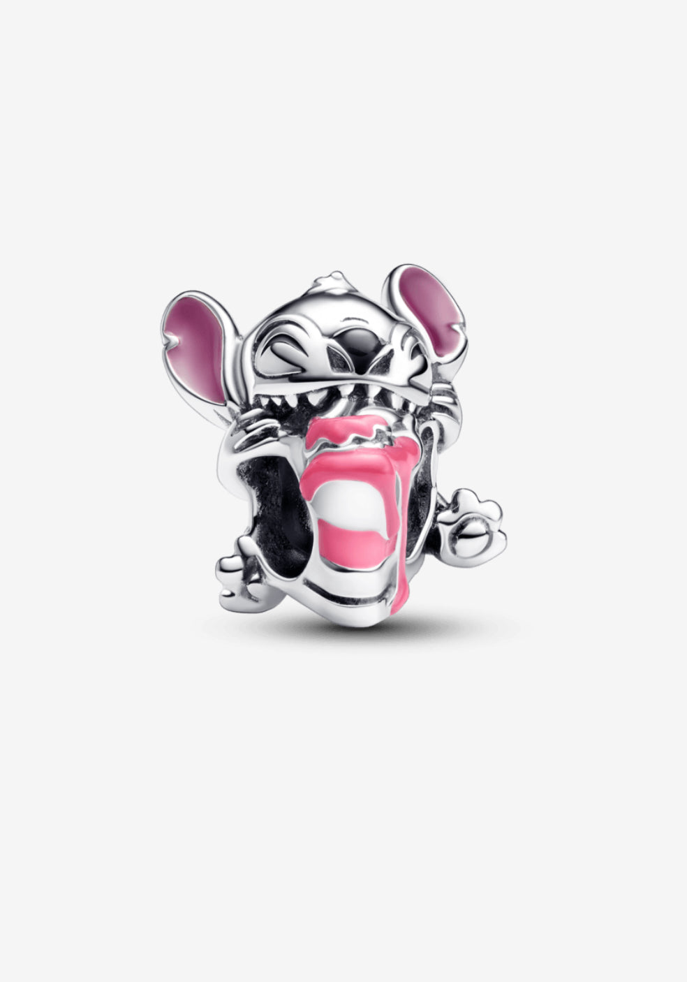 Charm Pandora x Disney (Stitch pastel de cumpleaños)