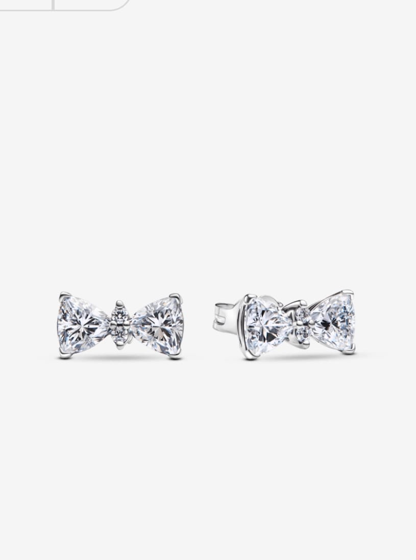Aretes Pandora Lazo Brillante