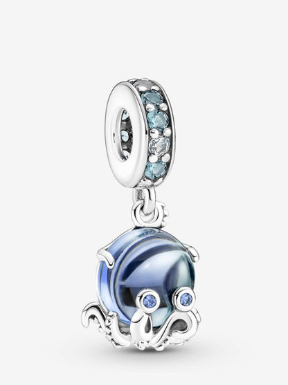Charm Pandora Pulpo Azul