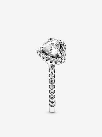 Anillo Pandora Corazón Brillante