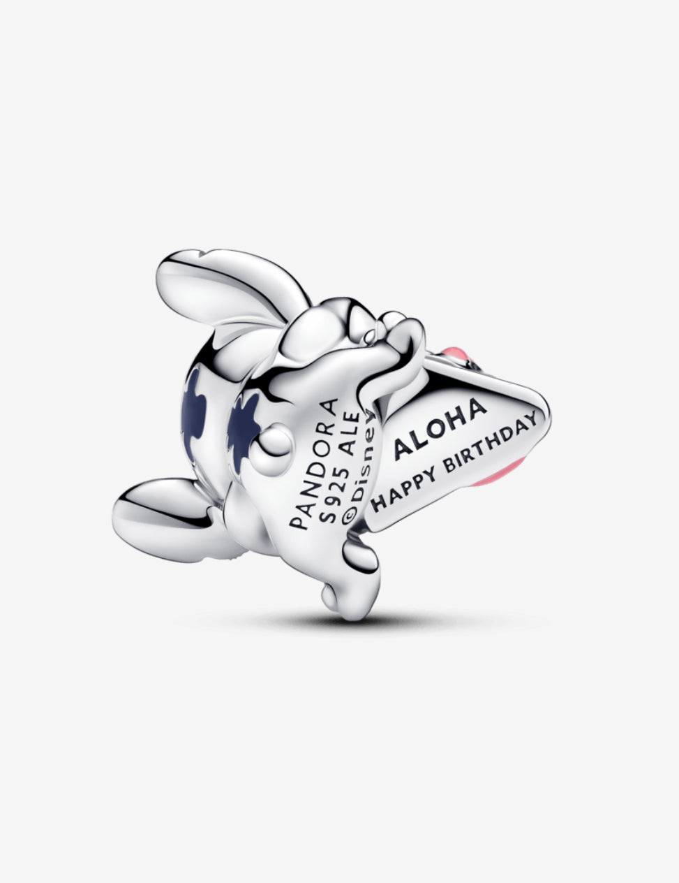 Charm Pandora x Disney (Stitch pastel de cumpleaños)