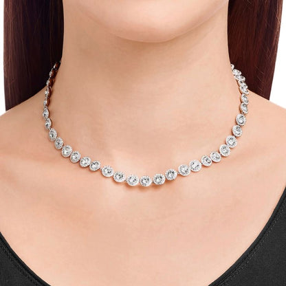 Gargantilla Swarovski Angelic (plateada)