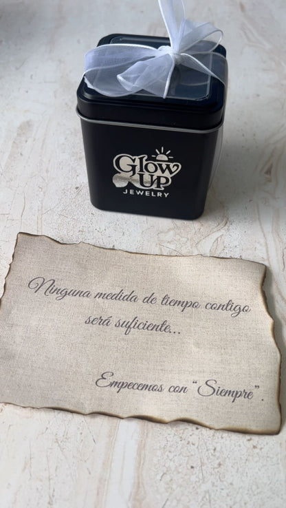 Reloj + Tarjeta personalizada