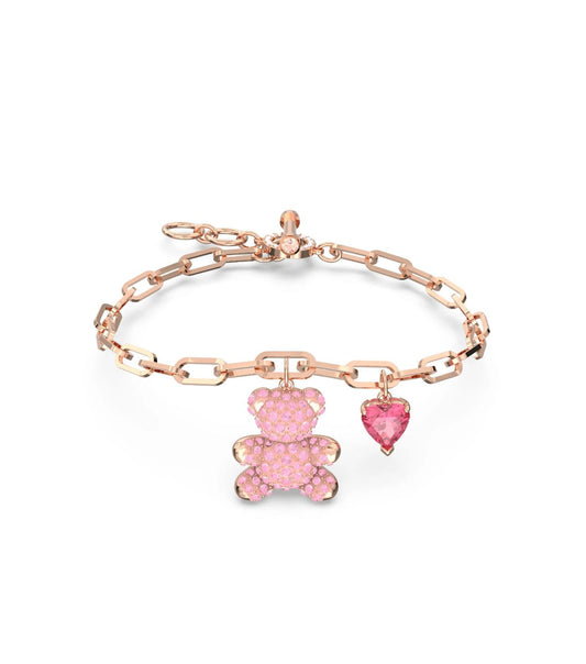 Pulsera Swarovski Teddy Rosa