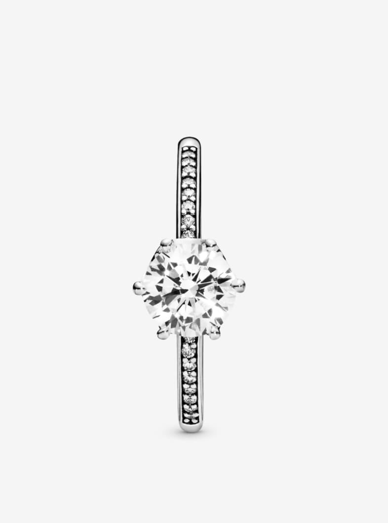 Anillo Pandora Corona brillante